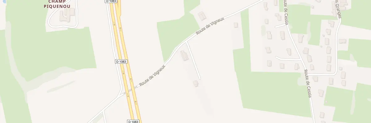 Plan du 331 Rte de Vigneux aux Trois-Châteaux
