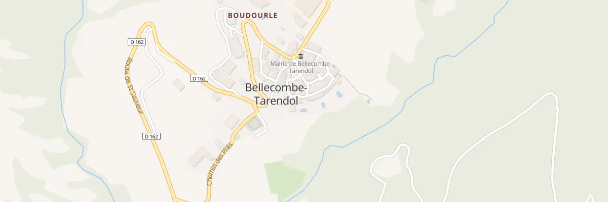 Plan du 5030 Le Village à Bellecombe-Tarendol