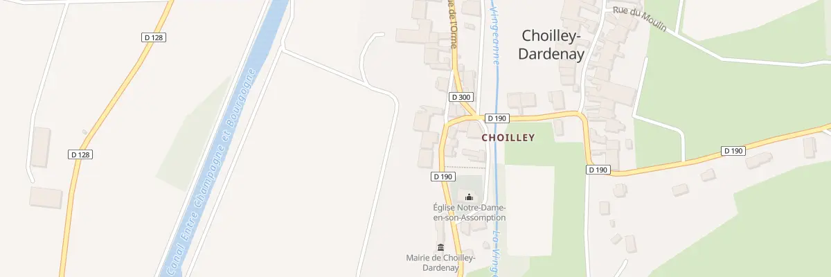 Plan du 6 Rue de l’Eglise à Choilley-Dardenay