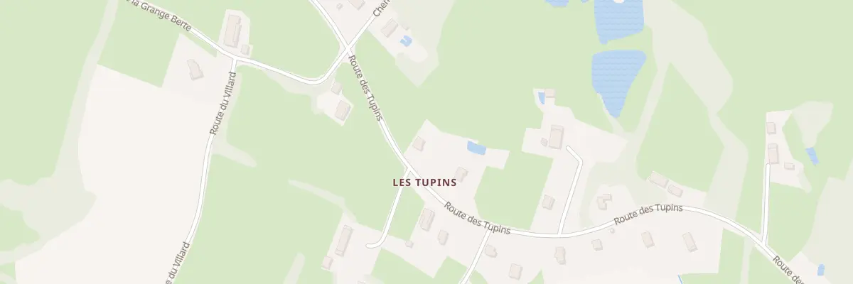 Plan du 1901 Rte des Tupins au Miroir