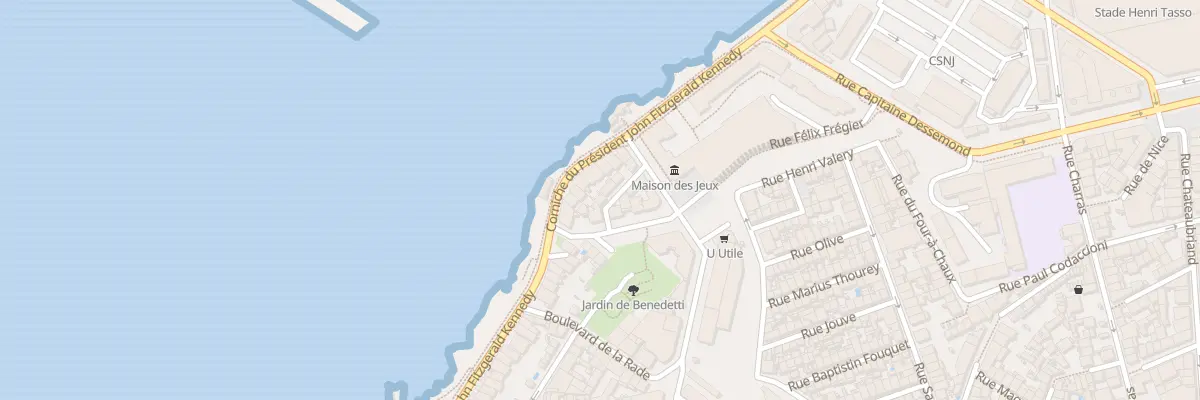 Plan du 1B Bd Felix Fregier à Marseille 7e Arrondissement