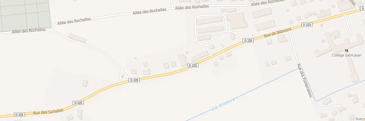 Plan du 82 Rue de Blâmont à Verdun