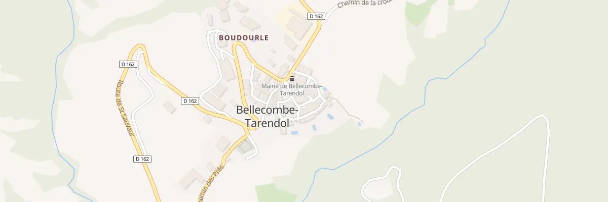 Plan du 5026 Le Village à Bellecombe-Tarendol