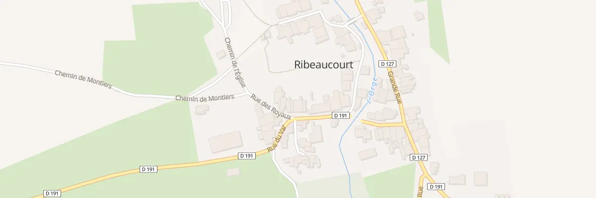 Plan du 6B Rue des Royaux à Ribeaucourt