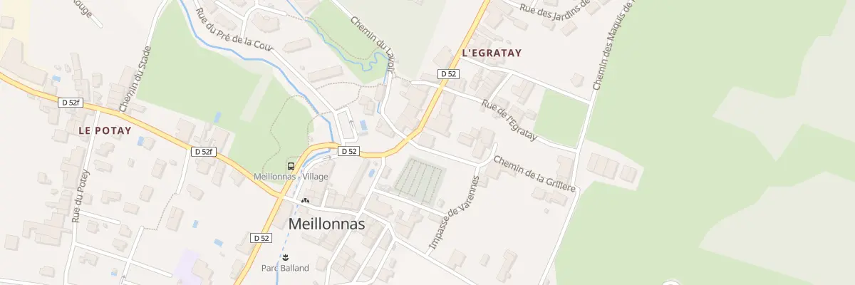 Plan du 5026 L’Egratay à Meillonnas