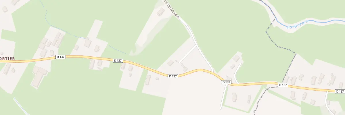 Plan du 1A Rue du Moulin à Torpes