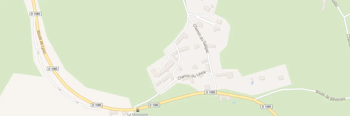Plan du 197 Che de la Montagne à La Frette