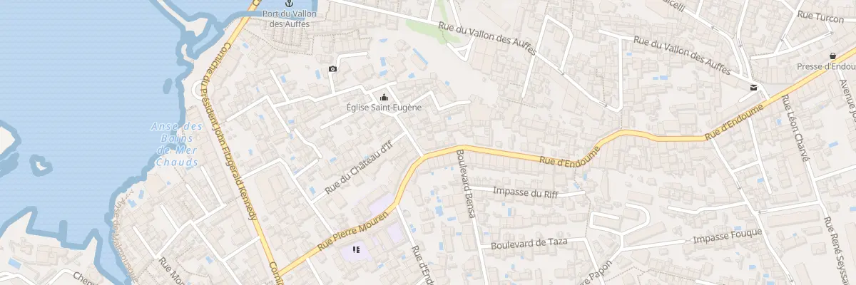Plan du 364 Rue d’endoume à Marseille 7e Arrondissement