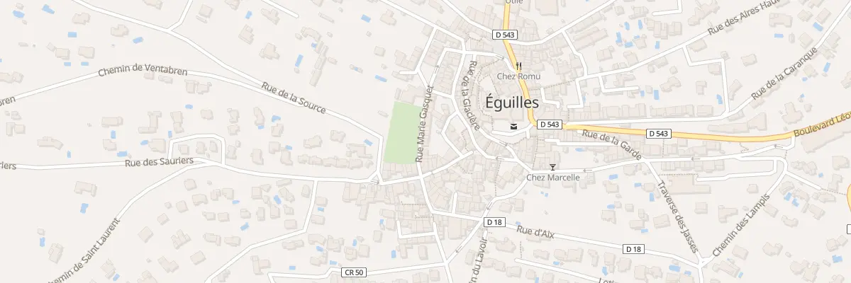 Plan du 29 Rue Marie Gasquet à Éguilles