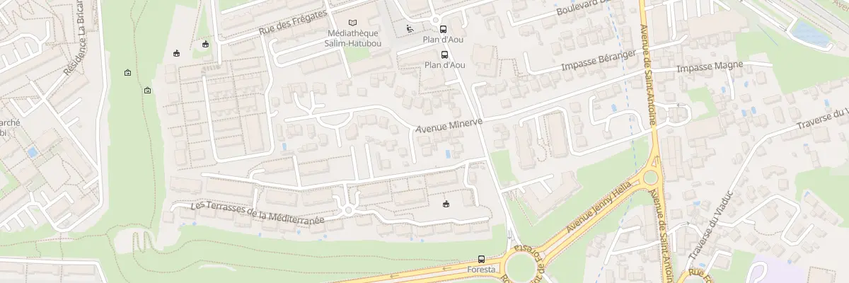 Plan du 39 Av Minerve à Marseille 15e Arrondissement