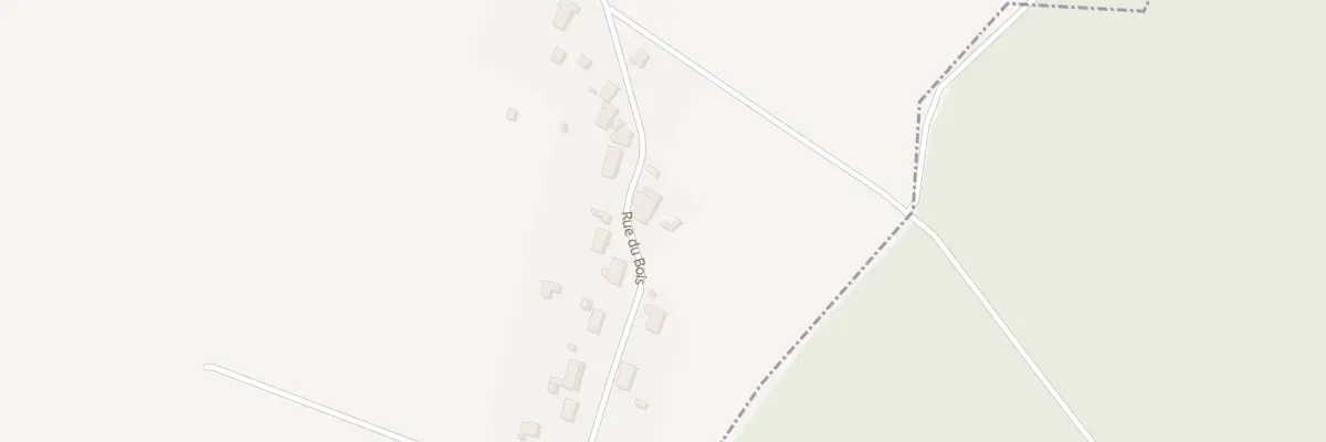 Plan du 20 Rue du Bois à Aumur