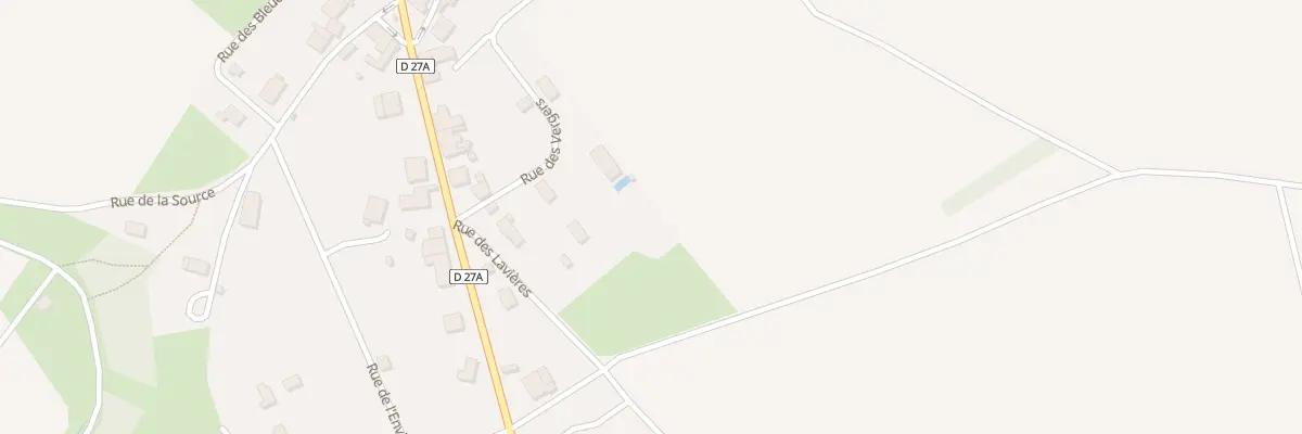 Plan du 6 Rue des Vergers à Chaume-et-Courchamp
