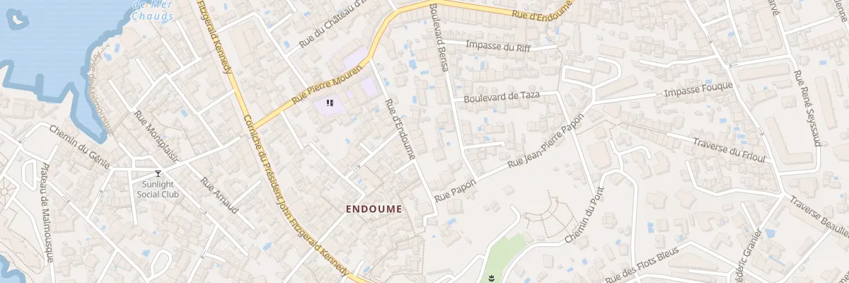 Plan du 381 Rue d’endoume à Marseille 7e Arrondissement