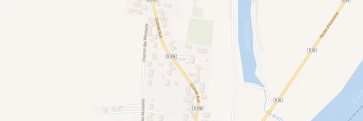 Plan du 63 Gr Grande Rue à Tillenay
