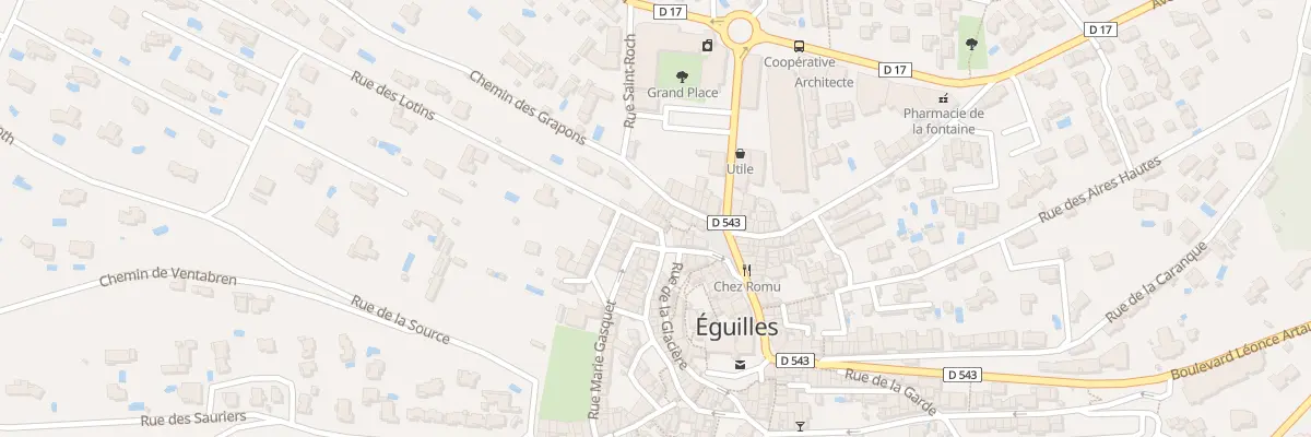 Plan du 3B Pl Font Vieille à Éguilles