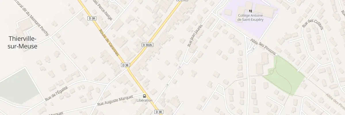 Plan du 18 Rue de la Liberation à Thierville-sur-Meuse