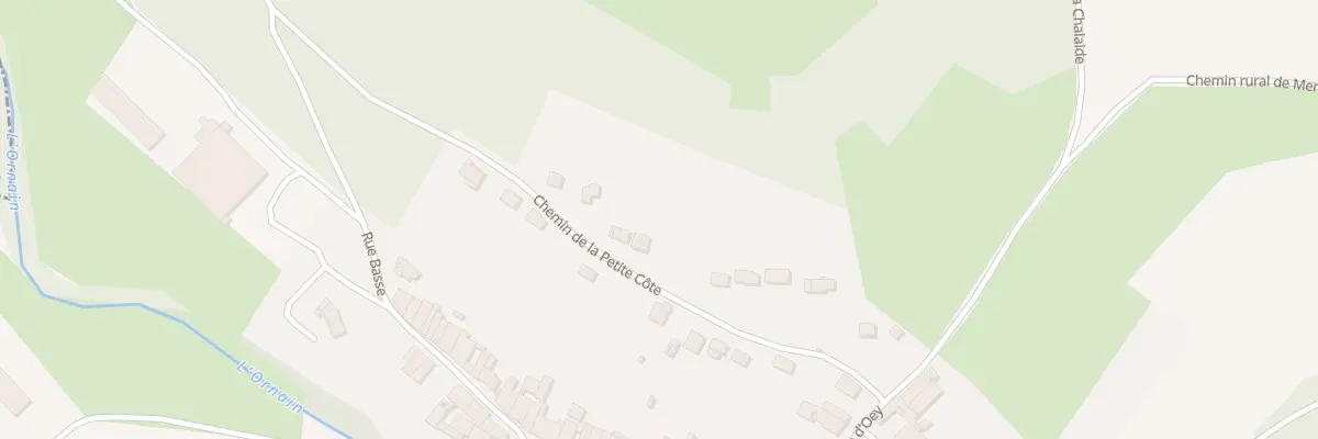Plan du 14 Che de la Petite Cote à Menaucourt