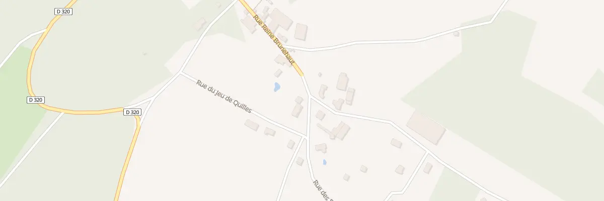 Plan du 2 Rue des Bois à Cusey