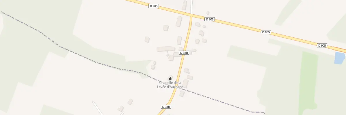 Plan du 34 Rue de la Chapelle à Villers-les-Pots