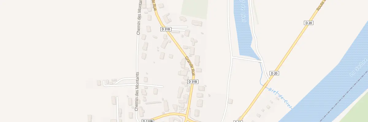 Plan du 54 Gr Grande Rue à Tillenay