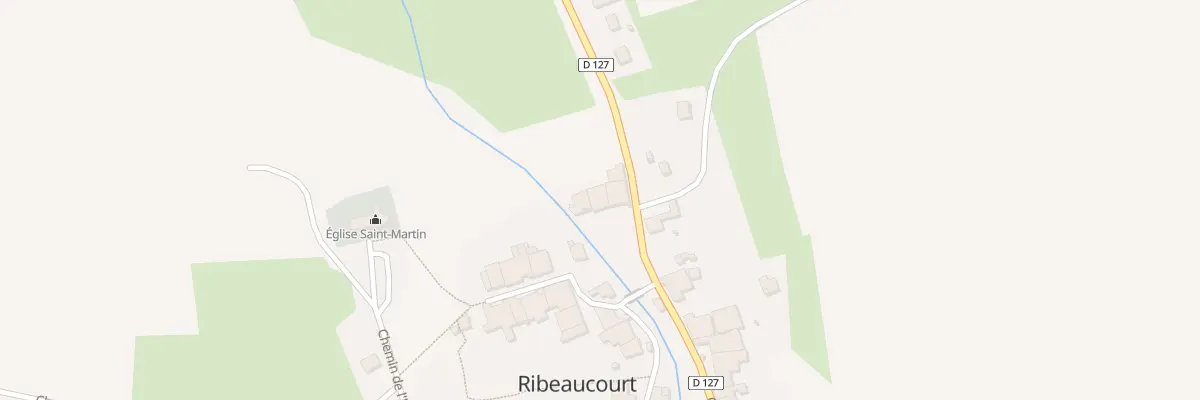 Plan du 13 Gr Grande Rue à Ribeaucourt