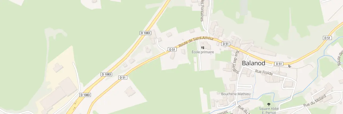 Plan du 5002A Curtelet à Balanod