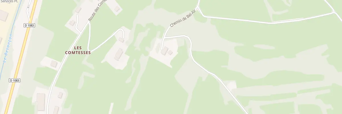 Plan du 100 Che de Bel Air à Balanod