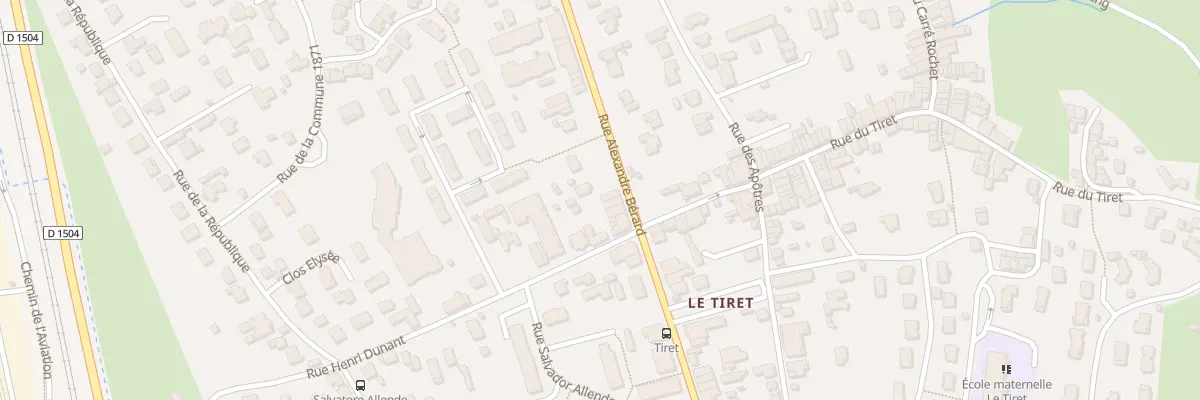 Plan du 163 Rue Alexandre Bérard à Ambérieu-en-Bugey