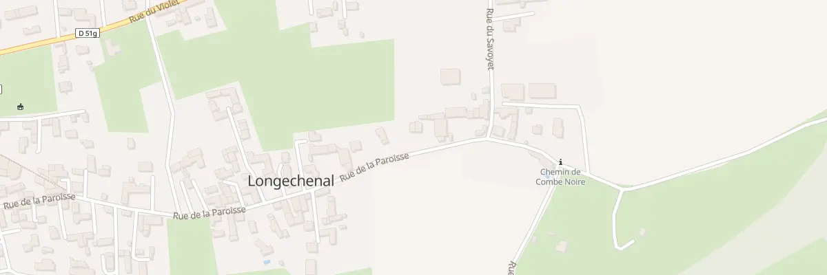 Plan du 531 Rue de la Paroisse à Longechenal