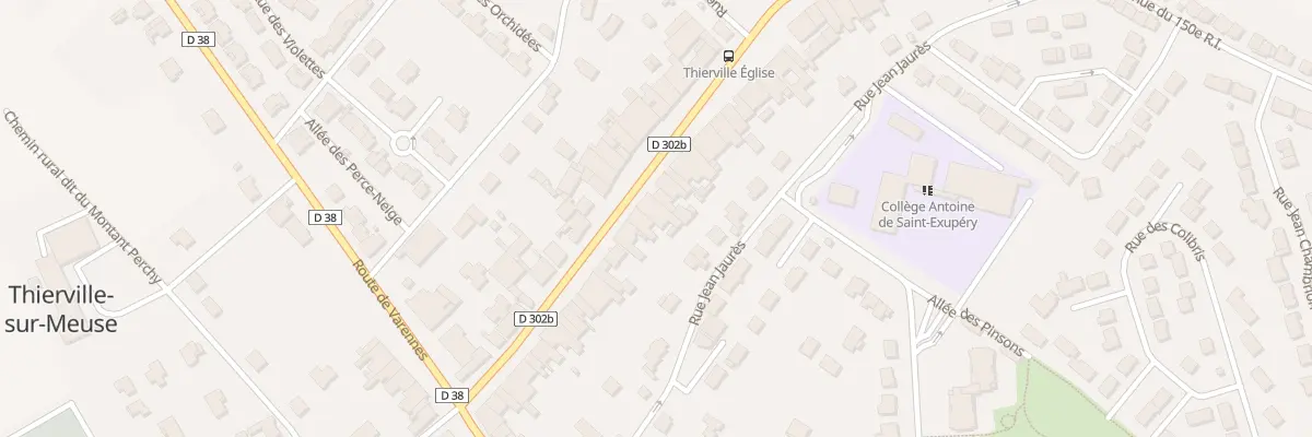 Plan du 32 Rue de la Liberation à Thierville-sur-Meuse