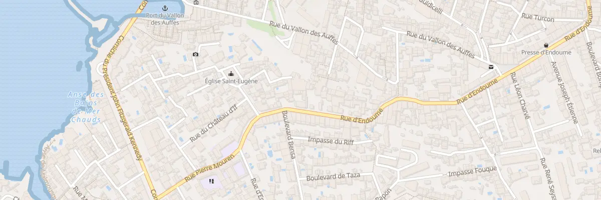 Plan du 348 Rue d’endoume à Marseille 7e Arrondissement