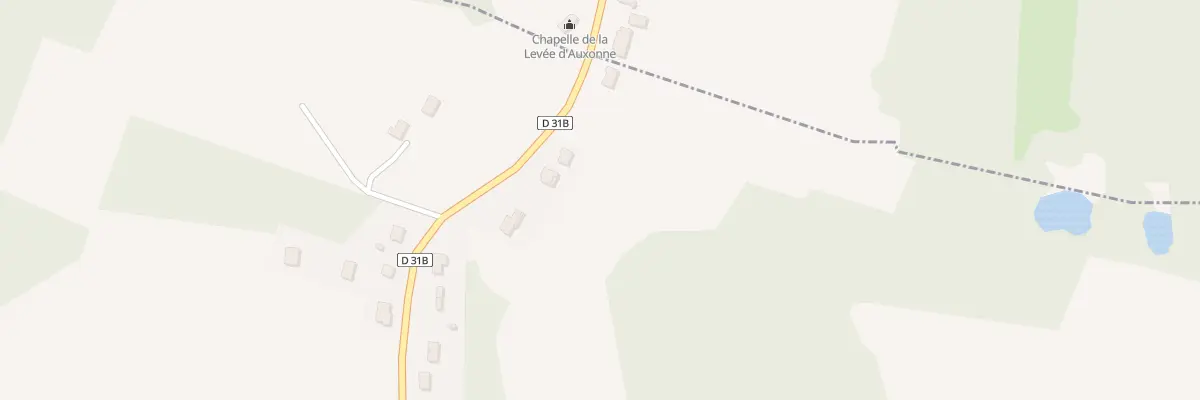Plan du 31 Rte de la Chapelle à Tillenay
