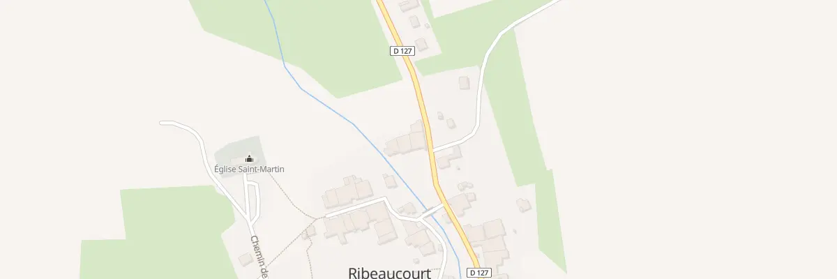 Plan du 15 Gr Grande Rue à Ribeaucourt