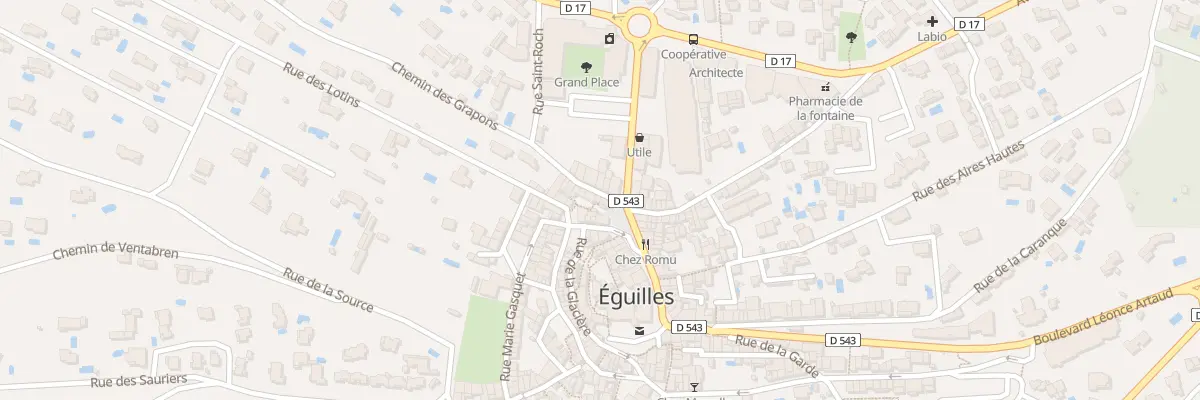 Plan du 8B Rue Saint-Antoine à Éguilles