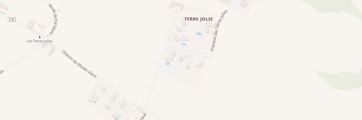 Plan du 220 Imp Terres Jolies à Saint-Savin
