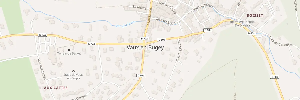 Plan du 11 Rte de Lagnieu à Vaux-en-Bugey