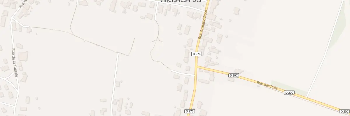 Plan du 10 Rue Armand Roux à Villers-les-Pots