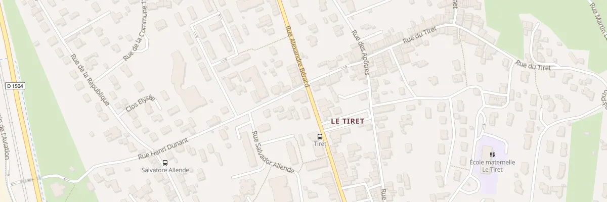 Plan du 153 Rue Alexandre Bérard à Ambérieu-en-Bugey