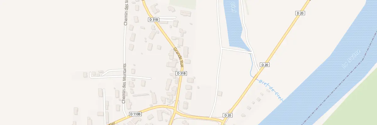 Plan du 53A Grande Rue à Tillenay