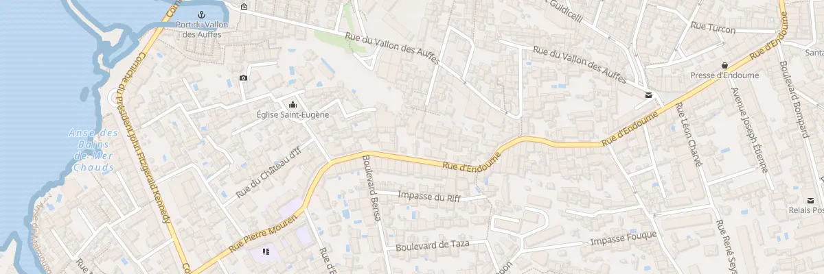 Plan du 338 Rue d’endoume à Marseille 7e Arrondissement