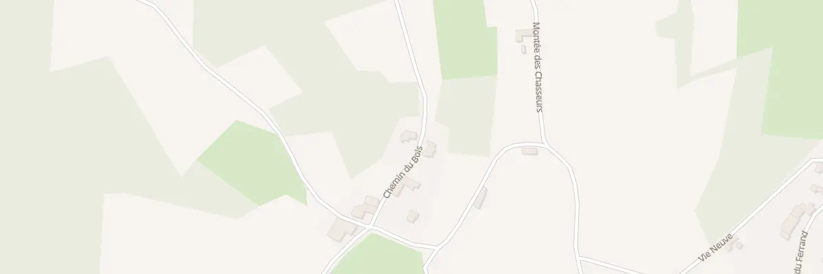 Plan du 60 Che du Bois à Biol
