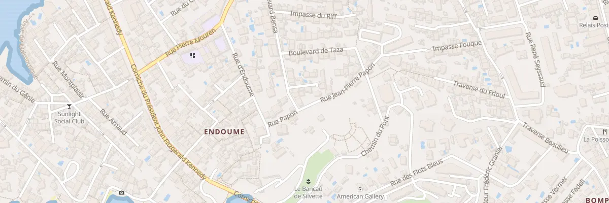 Plan du 7 Rue jean-pierre papon à Marseille 7e Arrondissement