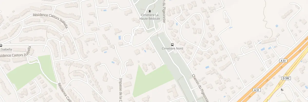 Plan du 9051 Che du Pigeonnier à Septèmes-les-Vallons