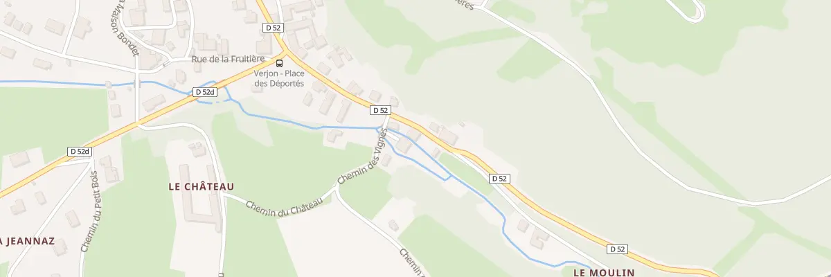 Plan du 187 Rue du Dauphin à Verjon