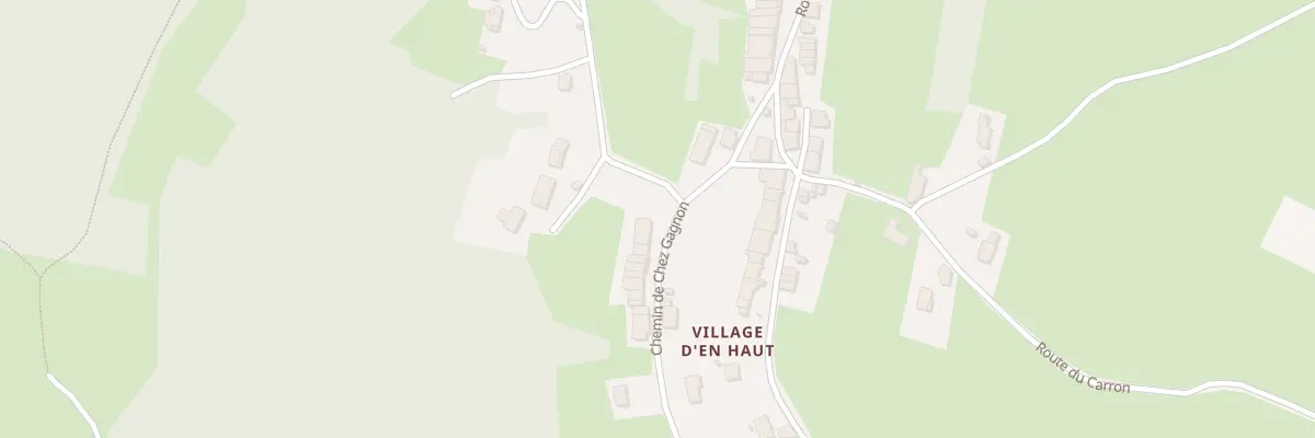 Plan du 125 Che de Chez Gagnon à Ramasse