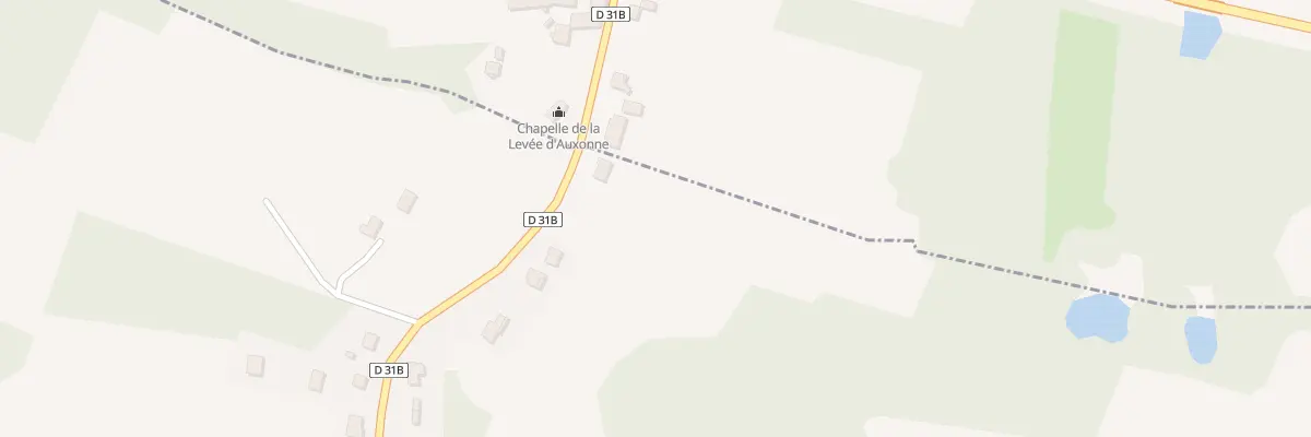 Plan du 35B Rte de la Chapelle à Tillenay
