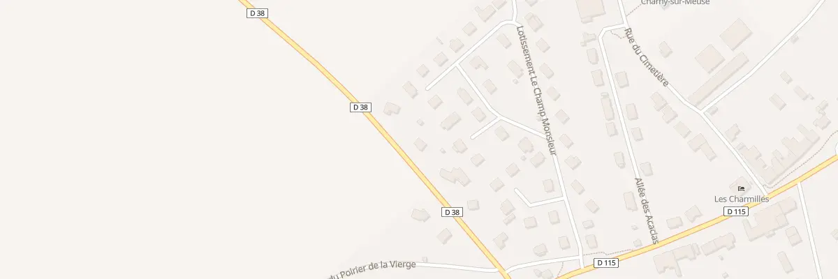 Plan du 9008 Rte de Marre à Charny-sur-Meuse