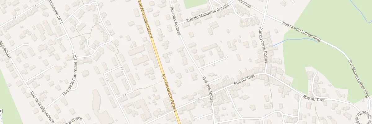 Plan du 89 Rue des Apôtres à Ambérieu-en-Bugey