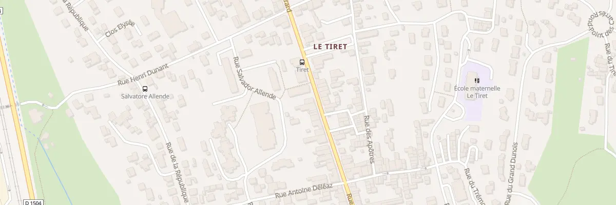Plan du 137 Rue Alexandre Bérard à Ambérieu-en-Bugey
