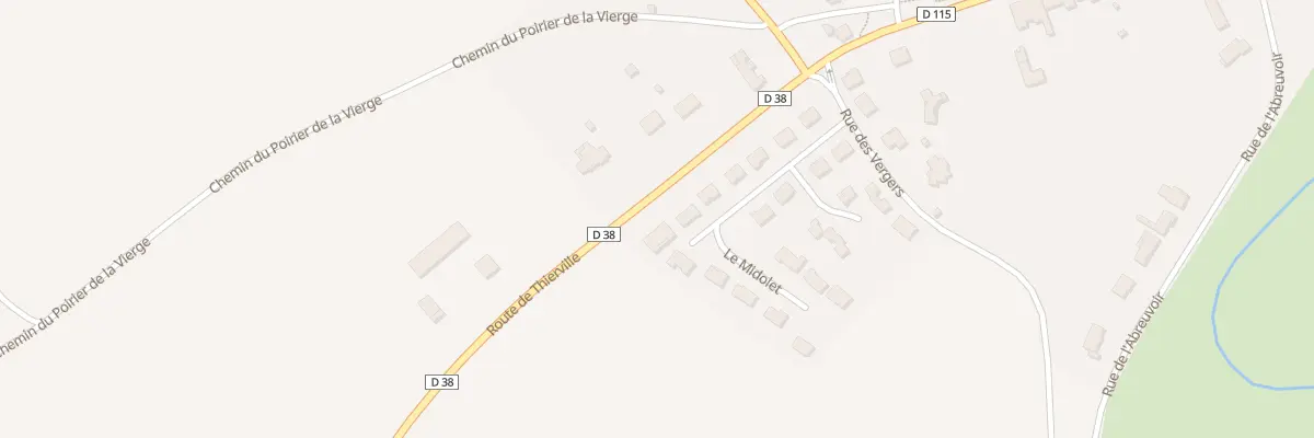 Plan du 7 Le Midolet à Charny-sur-Meuse